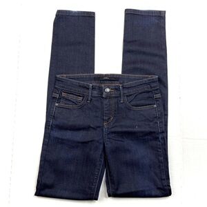 Joe’s Jeans Dark Wash Distressed Knees Straight Leg Jeans